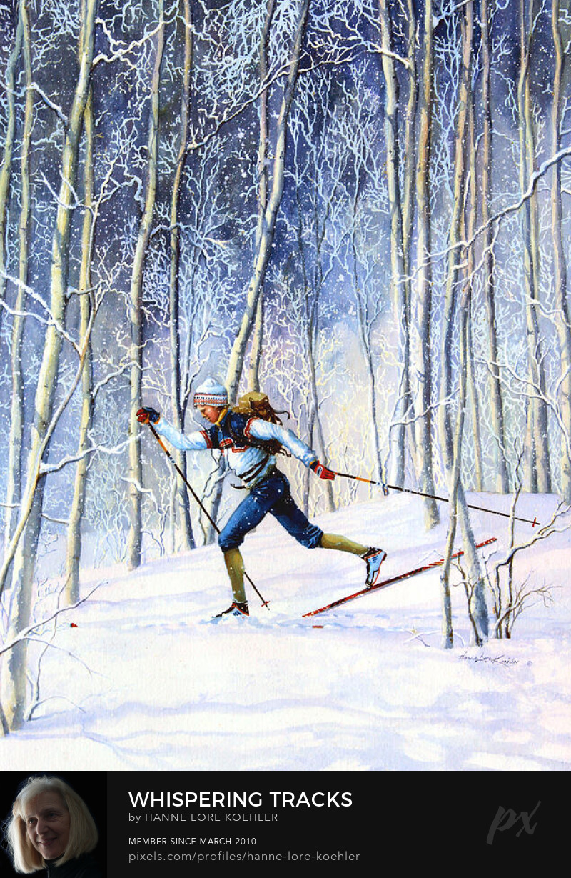 Cross-country Skiing Prints