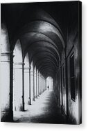 Street photography Lucca Tuscany Acrylic Print by Frank Andree