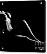 Black And White Nude Acrylic Print