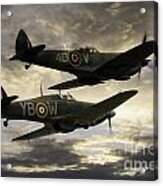 Spitfire And Hurricane Acrylic Print