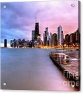 0865 Chicago Sunrise Acrylic Print