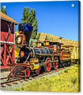 Virginia And Truckee Gold Rush Train 22 #1 Acrylic Print