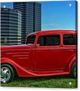 1934 Chevrolet Sedan Hot Rod Acrylic Print