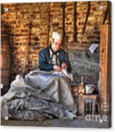 A Stitch In Time Acrylic Print