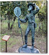Alfred Russel Wallace Statue #1 Acrylic Print