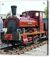Andrew Barclay 0-4-0st No. 699 Swanscombe Industrial Steam Locomotive #1 Acrylic Print