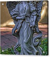 Angel With Bird #1 Acrylic Print