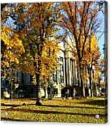 Autumn At The Courthouse #1 Acrylic Print