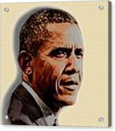 Barack Obama Acrylic Print