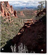 Bear Mountain View Of Sedona #1 Acrylic Print