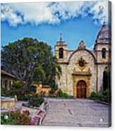 Beautiful Carmel Mission Basilica #1 Acrylic Print