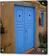 Blue Doors #2 Acrylic Print