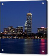 Boston Skyline #1 Acrylic Print