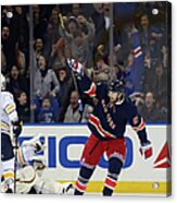 Buffalo Sabres V New York Rangers #1 Acrylic Print