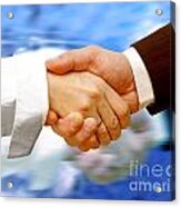 Business Handshake #1 Acrylic Print