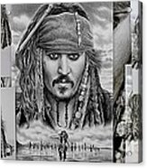 Captain Jack Sparrow #3 Acrylic Print