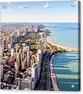 Chicago Lakefront Skyline #1 Acrylic Print