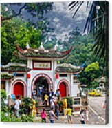 Chinese Building Acrylic Print
