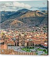 City Of Cuzco #1 Acrylic Print