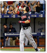 Cleveland Indians V Tampa Bay Rays Acrylic Print