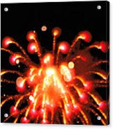Close Up Of Ignited Fireworks #1 Acrylic Print