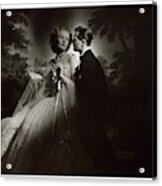 Couple Wearing Evening Wear #1 Acrylic Print