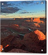 Early Morning At Dead Horse Point #1 Acrylic Print