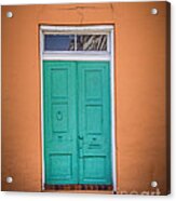 French Quarter Doors #1 Acrylic Print