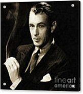 Gary Cooper #1 Acrylic Print