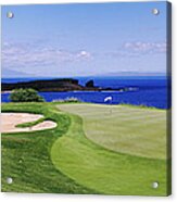 Golf Course At The Oceanside, The #1 Acrylic Print