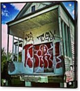 Graffiti House, #nola #1 Acrylic Print