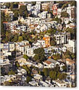 Homes Of San Francisco #1 Acrylic Print