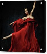 In Red #1 Acrylic Print