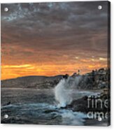 Laguna Beach Sunset #1 Acrylic Print