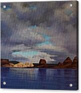 Lake Powell Storm Acrylic Print
