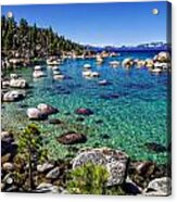 Lake Tahoe Waterscape Acrylic Print