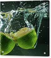 Lemon Splash #1 Acrylic Print