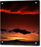 Maui Sunset #1 Acrylic Print