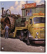 May's Transport Cafe. Acrylic Print
