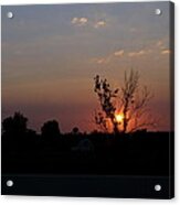 Missouri Sunset #1 Acrylic Print