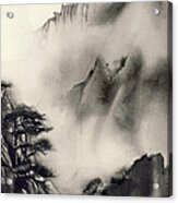 Misty Mountain #1 Acrylic Print