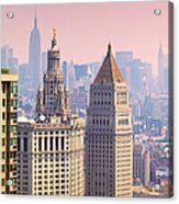 New York City Skyline #1 Acrylic Print
