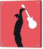 No002 My The Who Minimal Music Poster Acrylic Print