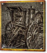 Old Wagon #1 Acrylic Print