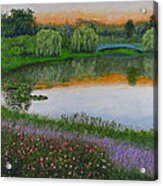 Peaceful Pond Acrylic Print