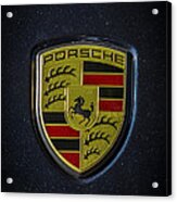 Porsche Logo #1 Acrylic Print