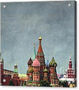 Red Square Moscow #1 Acrylic Print