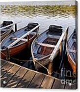 Rowboats #1 Acrylic Print