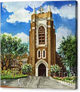 Saint Andrews Episcopal Church Bryan Texas Acrylic Print