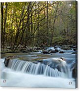Middle Prong Little River Acrylic Print
